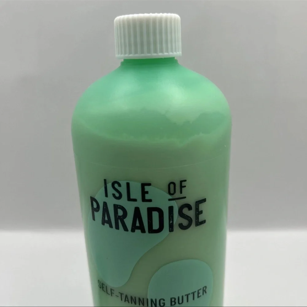 3x Isle Of Paradise Self Tanning Butter Hello Golden Glow 16.9 Fl Oz New + Pump - Picture 3 of 12